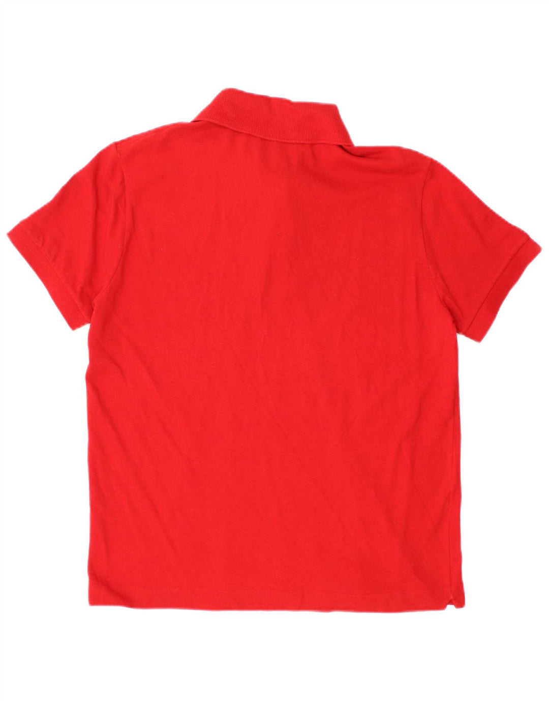 Polo Lacoste para hombre talla 4 mediano algodón rojo