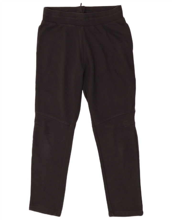 Arena Pantalón De Chándal Para Hombre Grande Negro Algodón