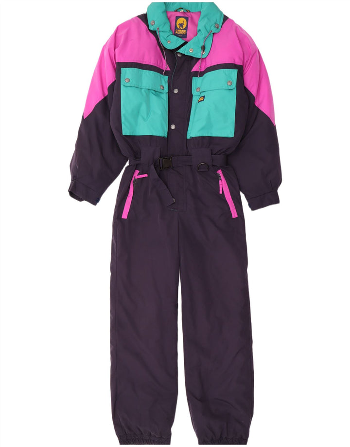 Ciesse Piumini Mono de esquí para hombre IT 46 Small Azul marino Colorblock