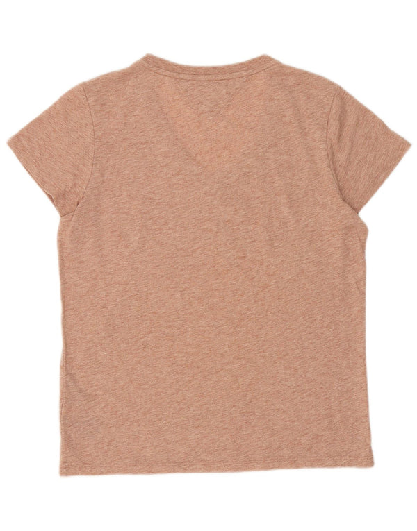 Tommy Hilfiger Camiseta gráfica extragrande para mujer UK 6 XS Naranja
