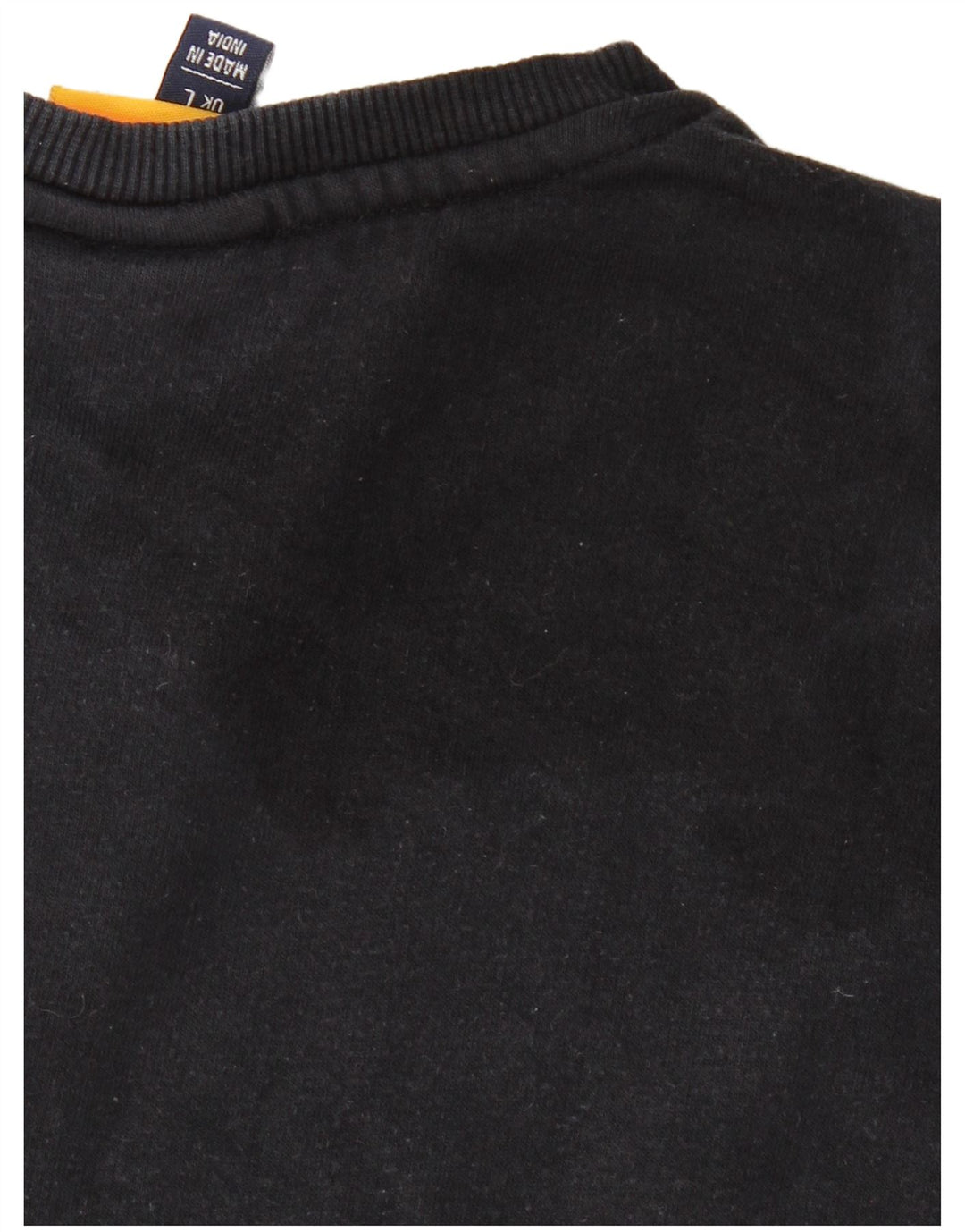 ELLESSE Hombre Sudadera Gráfica Jersey Grande Azul Marino Algodón