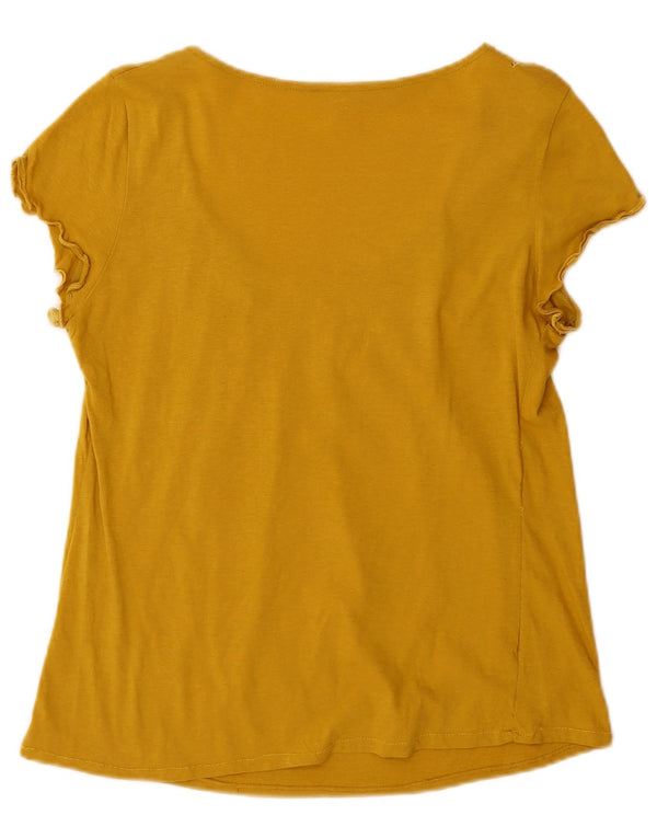 Michael Kors Camiseta Mujer Top UK 40 XL Amarillo
