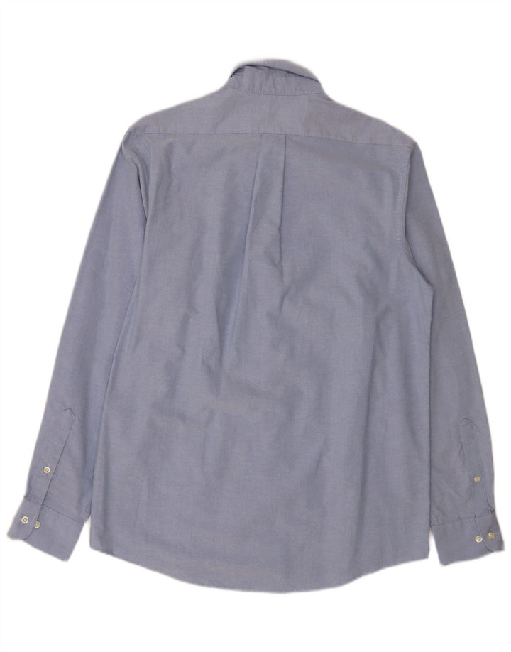 Chaps Camisa Slim Fit para hombre talla 15 1/2 algodón azul mediano