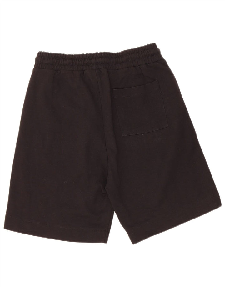 Zara Hombre Shorts Deportivos Pequeños Negro