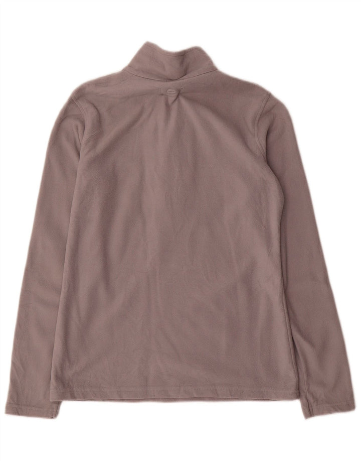 Jersey de forro polar con cremallera y cuello para mujer de Mountain Warehouse UK 40 Pequeño poliéster gris
