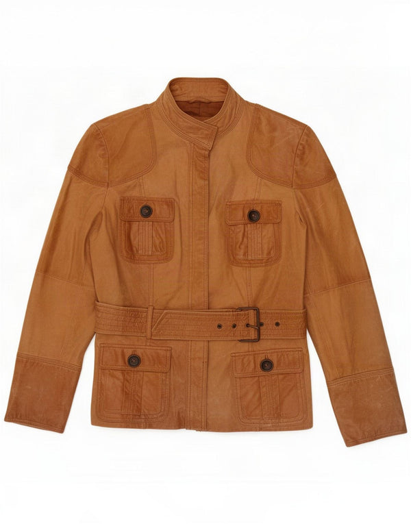 Chaqueta de ante Zara para mujer UK 44 Large Cuero marrón