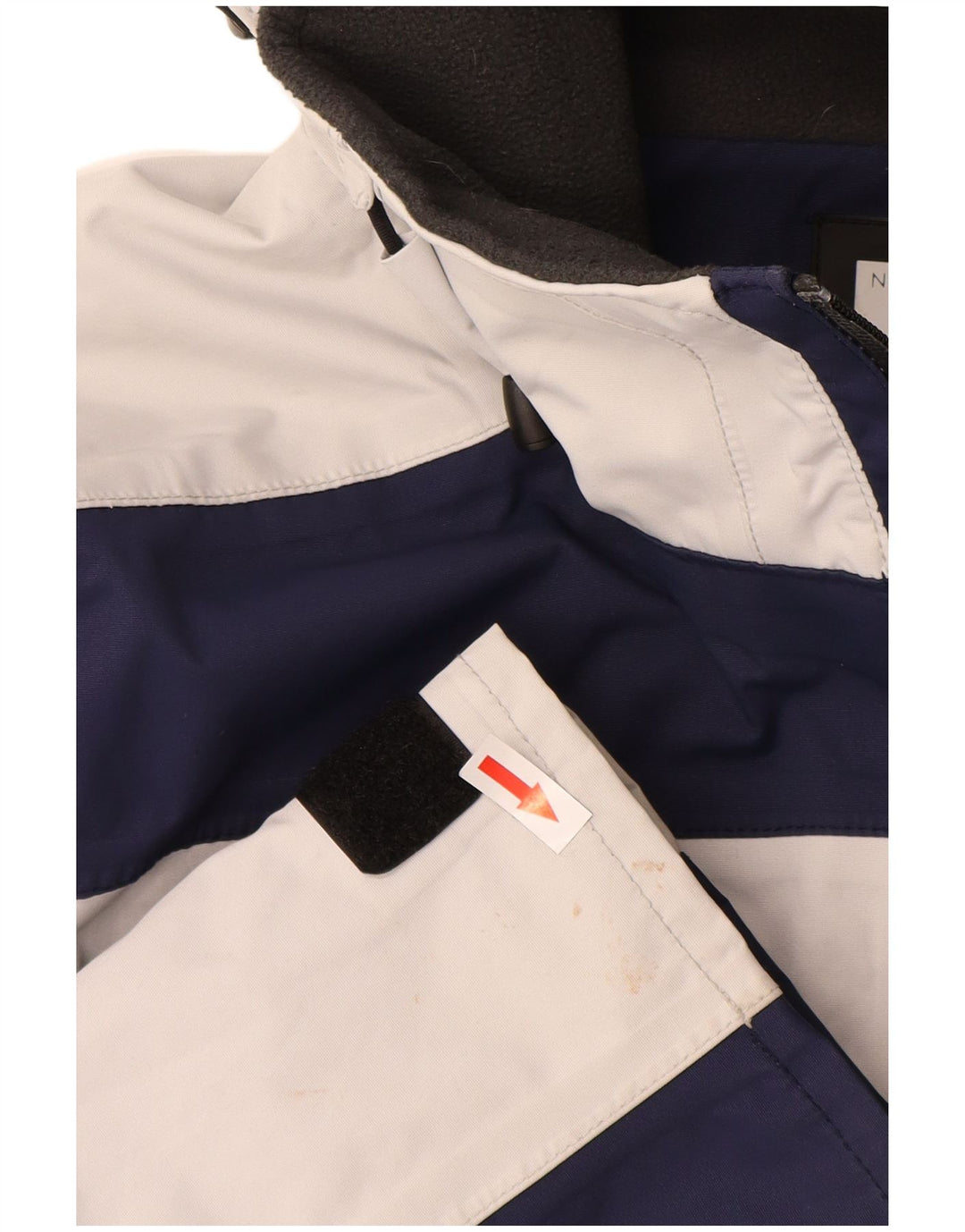 Musto Chaqueta cortavientos estampada para hombre UK 44 2XL Azul marino Colorblock