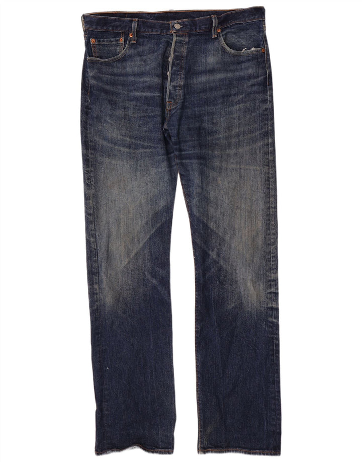 Levi's Jeans rectos 501 para hombre W36 L34 Algodón azul