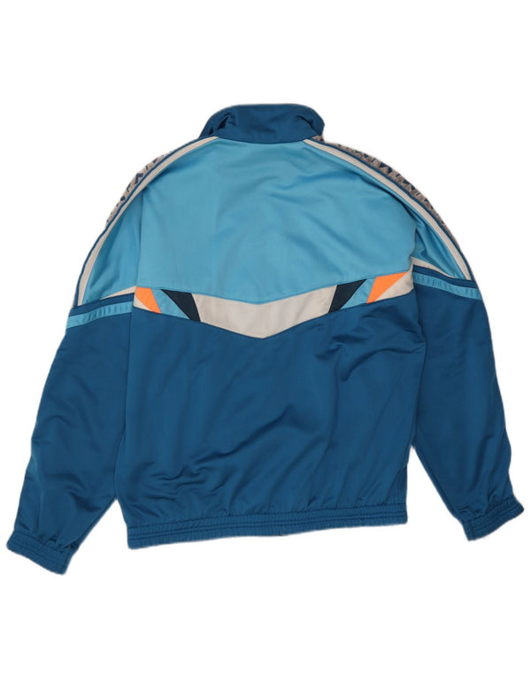 Diadora Mens Graphic Chándal Top Chaqueta ES 38 Medium Azul Colorblock