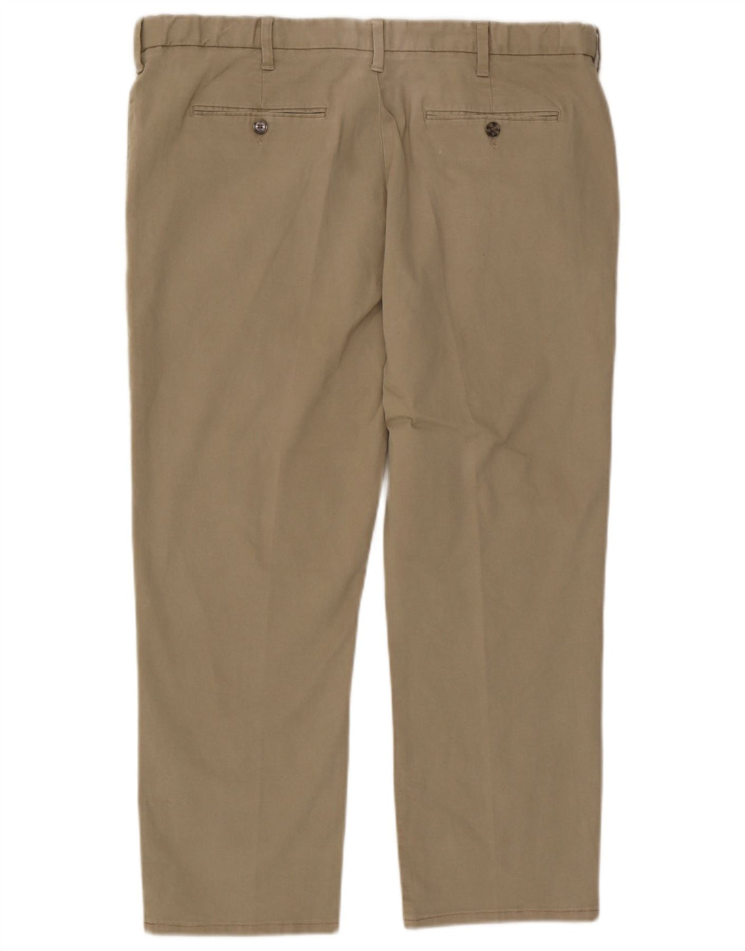 Marks & Spencer Pantalón chino regular para hombre W40 L29 Algodón beige