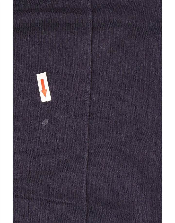 Zara Mujer Pantalones De Chándal UK 42 Medium Azul Marino Colorblock