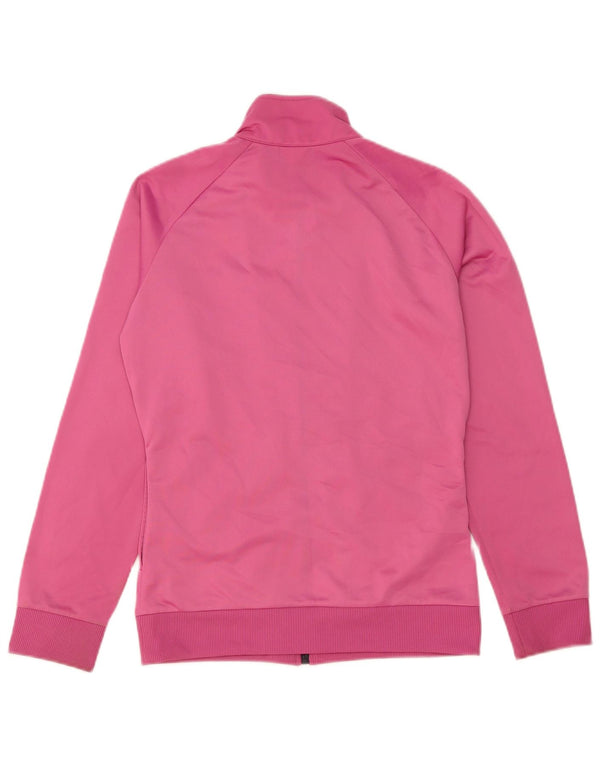 Kappa Mujer Chándal Top Chaqueta UK 40 Grande Poliéster Rosa