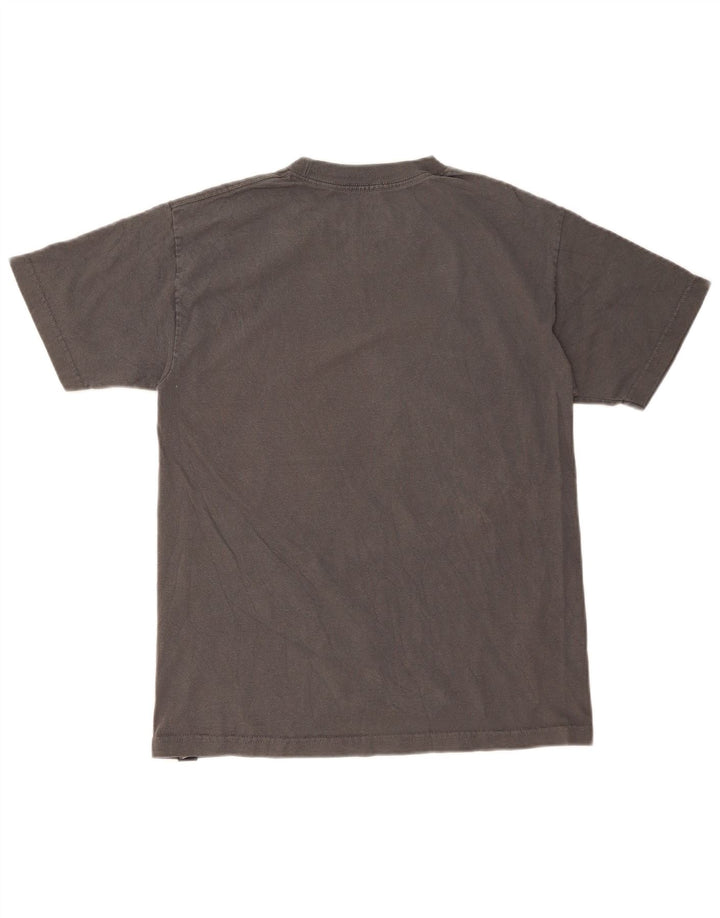 VANS Hombre Camiseta Gráfica Top Algodón Gris Medio
