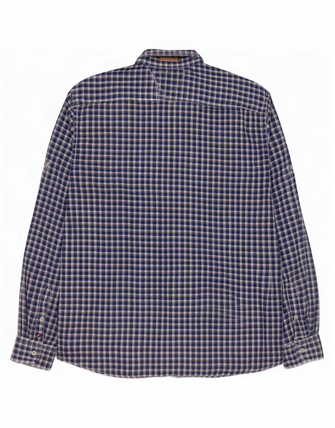 Camisa Tommy Hilfiger Hombre Vintage Fit XL Azul Vichy