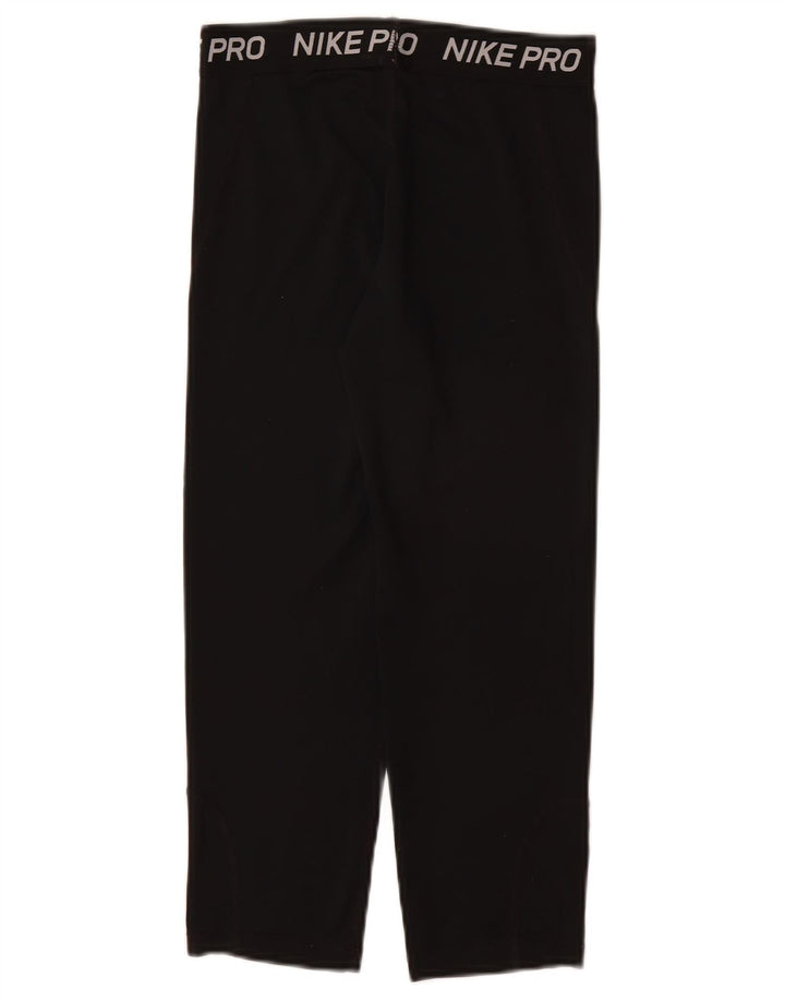 NIKE Pantalón de chándal gráfico para niña 7-8 años Negro Poliéster