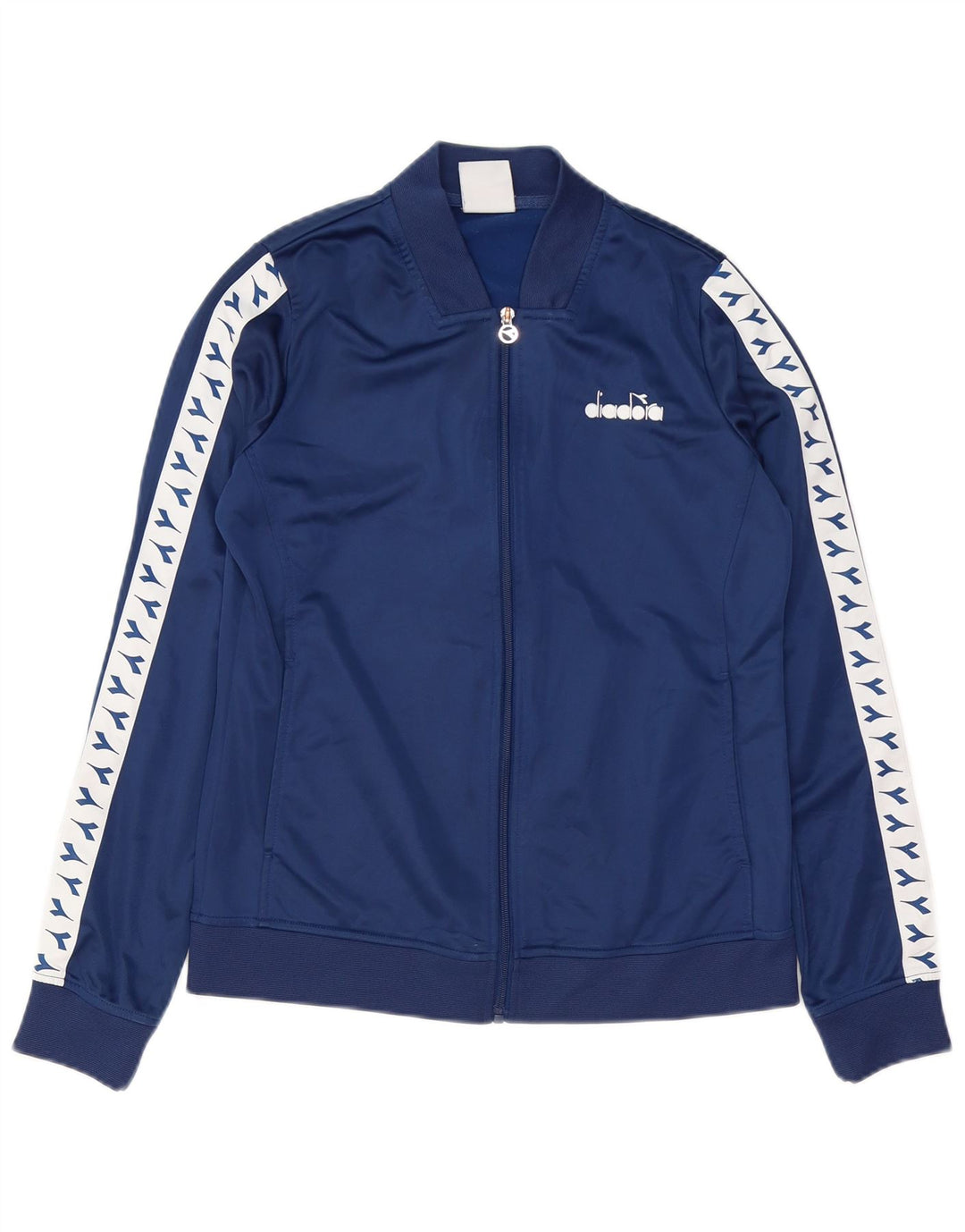 DIADORA Chaqueta superior de chándal con gráfico para hombre Small Poliéster azul marino