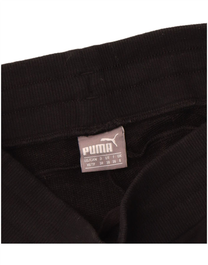 Puma - Pantalones cortos deportivos para mujer (talla 8), color negro