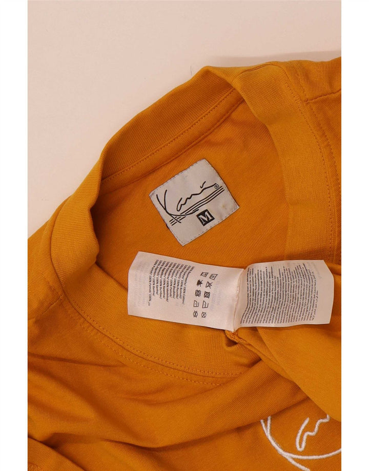 Karl Kani - Camiseta para hombre, color naranja medio, algodón