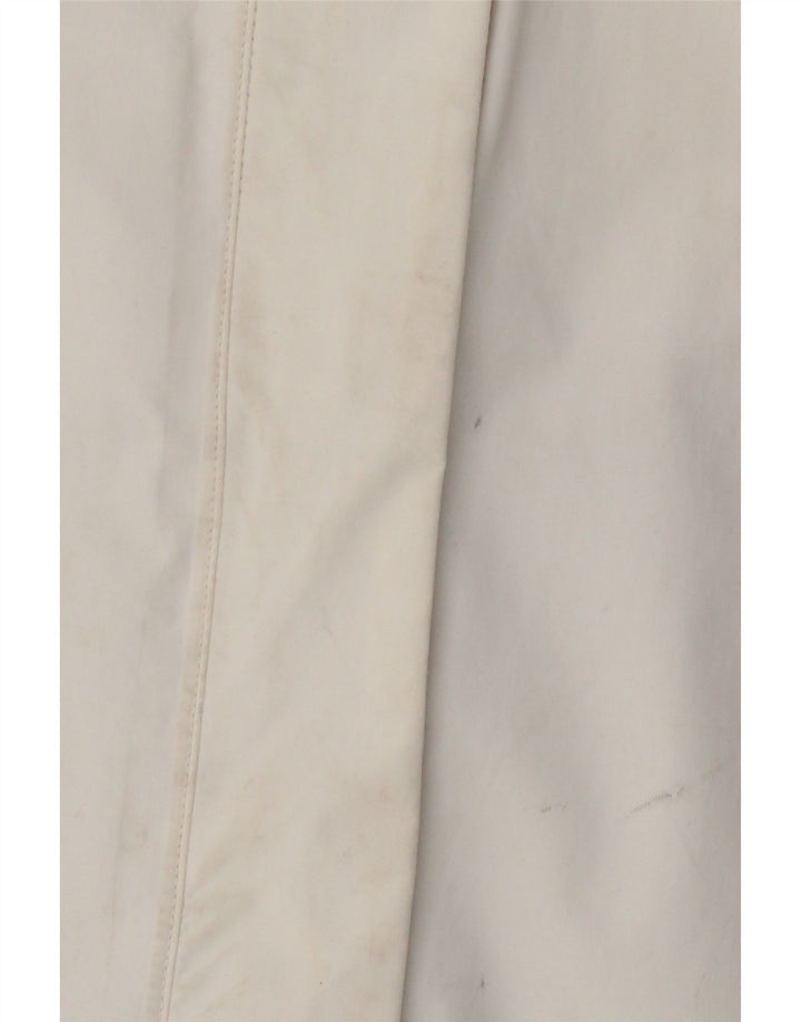 The North Face Chaqueta impermeable para mujer UK 46 Grande Poliéster con bloques de color blanco