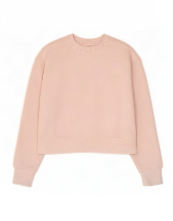 Zara Sudadera Niña Jumper 7-8 Años Rosa