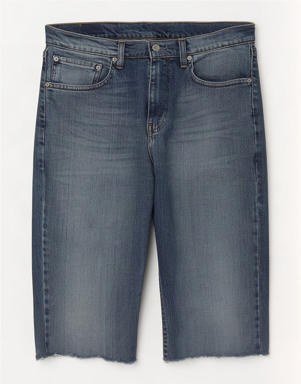 Levi's Mens 751 Shorts De Mezclilla W33 Algodón Azul Medio