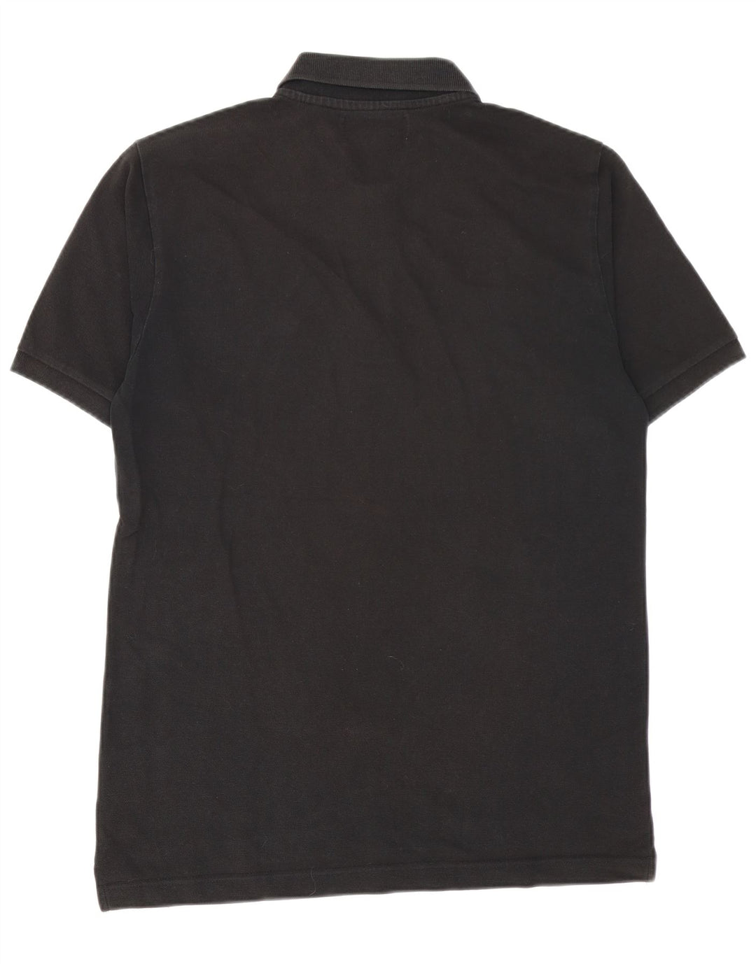 Kappa Polo Hombre Medium Negro Algodón