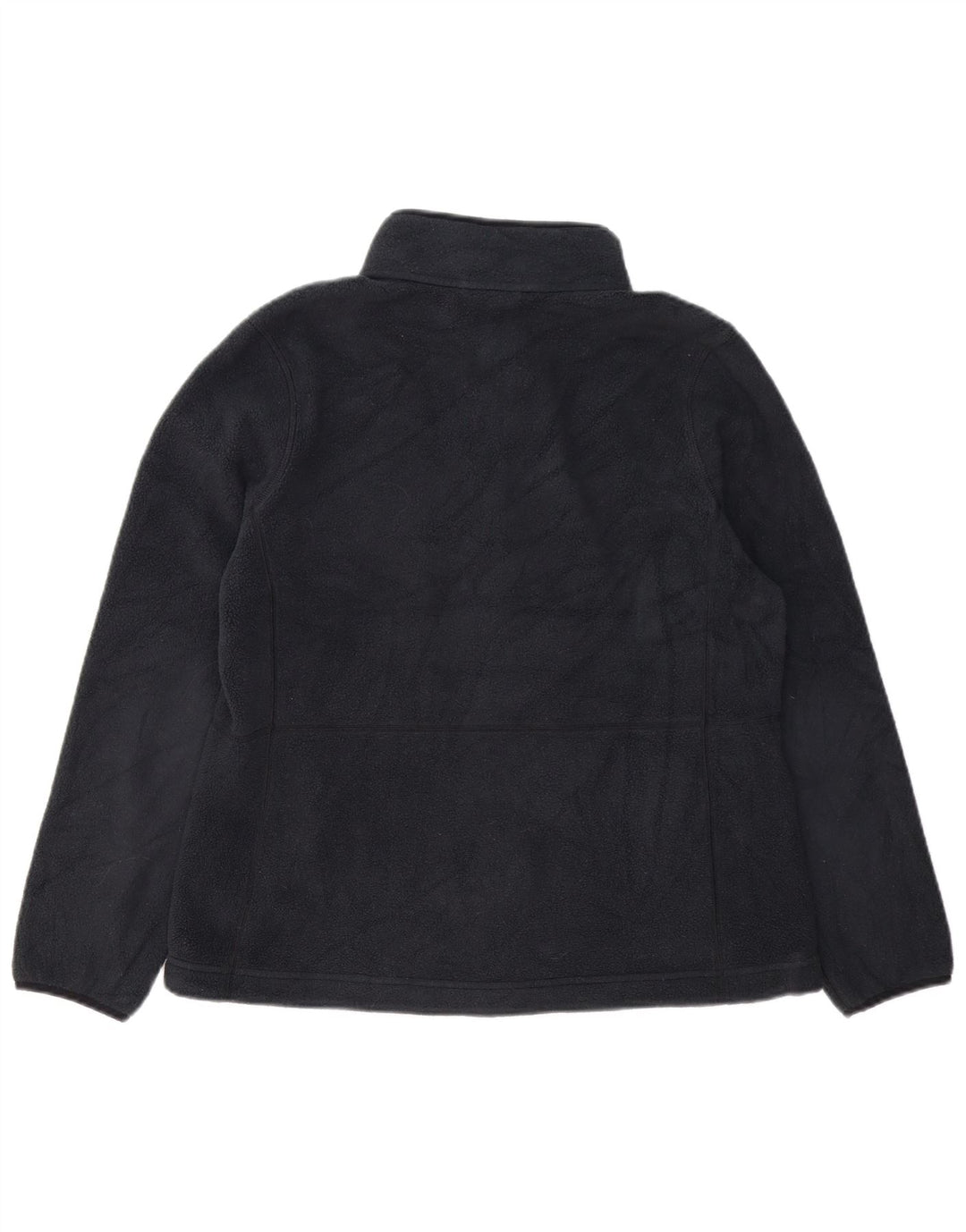 L.L.BEAN Chaqueta polar para mujer UK 46 Grande Poliéster negro