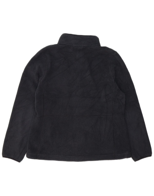 L.L.BEAN Chaqueta polar para mujer UK 46 Grande Poliéster negro