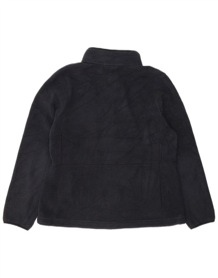 L.L.BEAN Chaqueta polar para mujer UK 46 Grande Poliéster negro