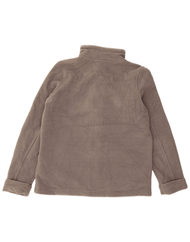 Marks & Spencer Chaqueta polar extragrande para mujer UK 12 Poliéster gris medio