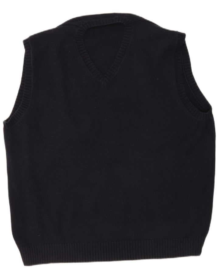 Marks & Spencer Camiseta sin mangas para hombre XL Algodón azul marino
