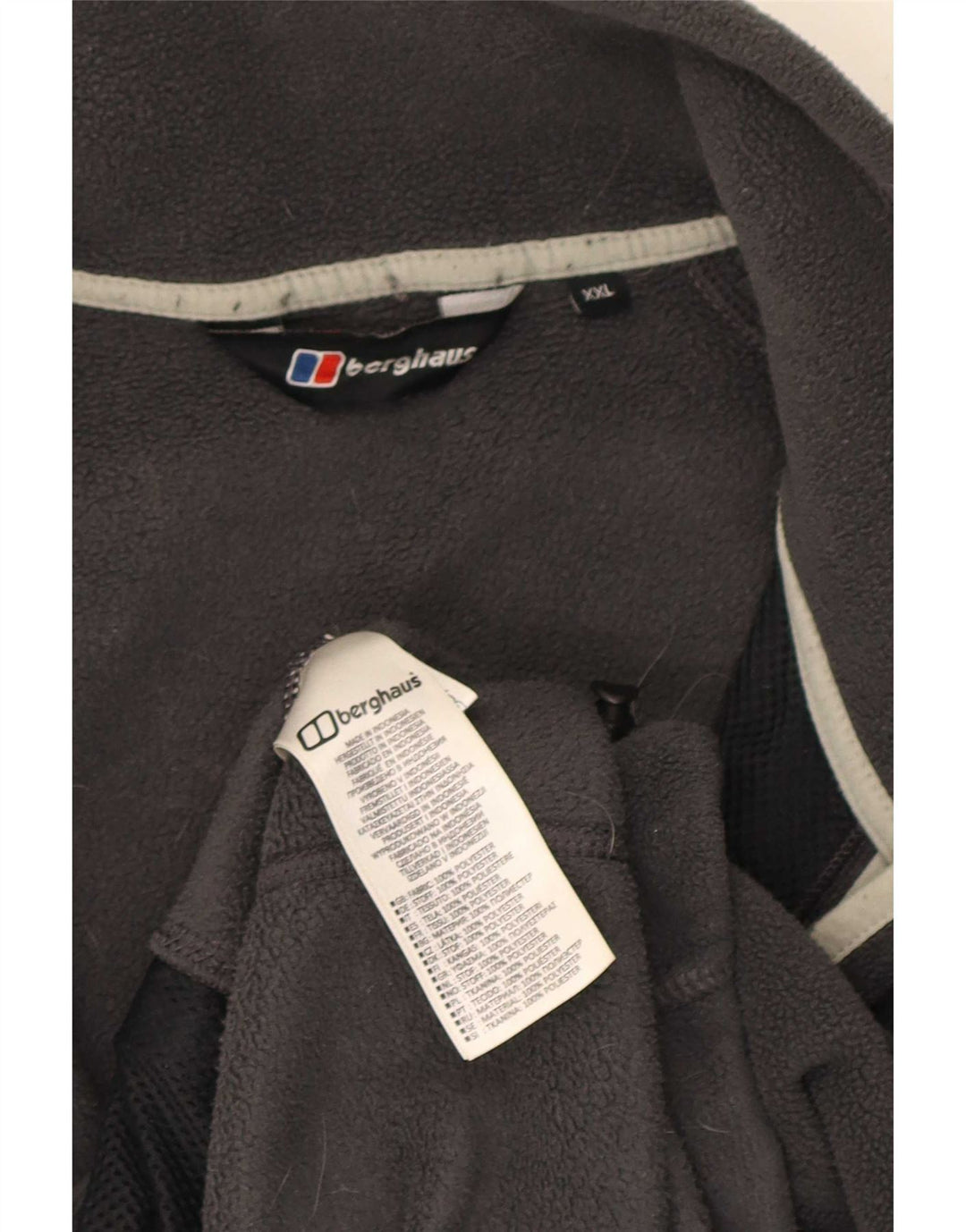 Berghaus Chaqueta polar para hombre UK 44 2XL Gris Poliéster