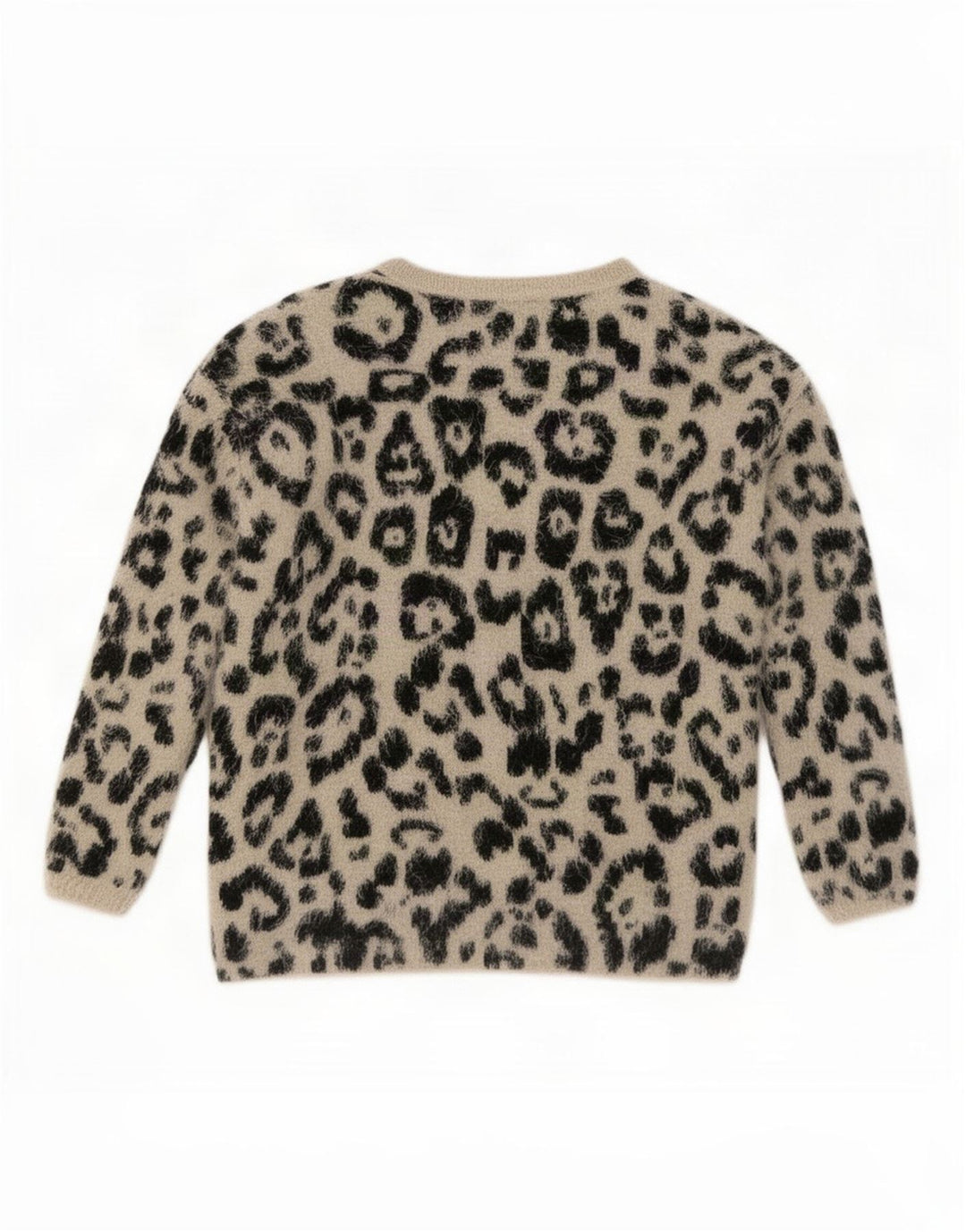 Marks & Spencer Suéter de Cuello Redondo para Mujer UK 8 Small Beige