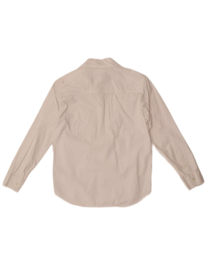 Trussardi Camisa gráfica para niño 8-9 años Algodón blanco
