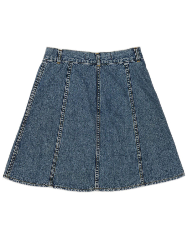 Falda Vaquera Crown Mujer W27 Small Azul Algodón
