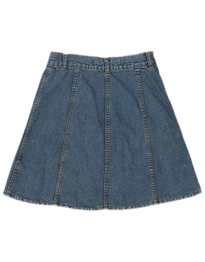 Falda Vaquera Crown Mujer W27 Small Azul Algodón