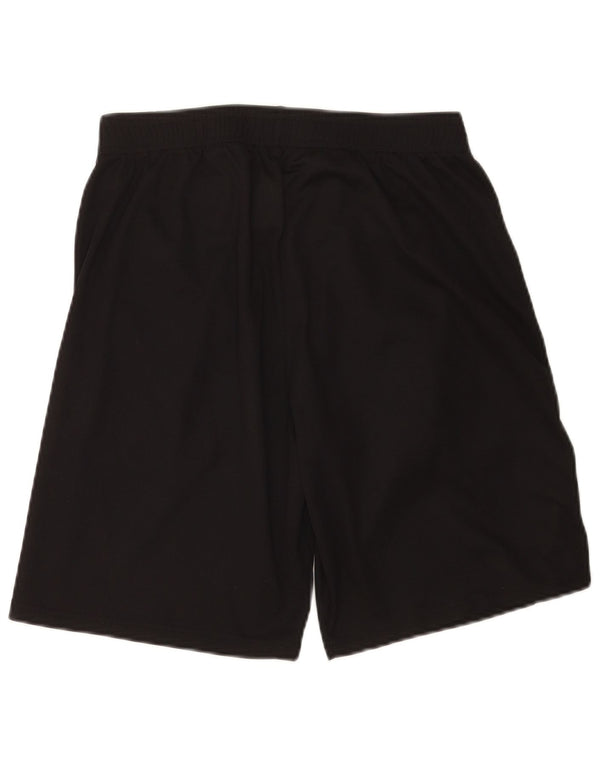 Macron Hombre HELLAS VERONA Pantalones cortos deportivos Grande Poliéster negro