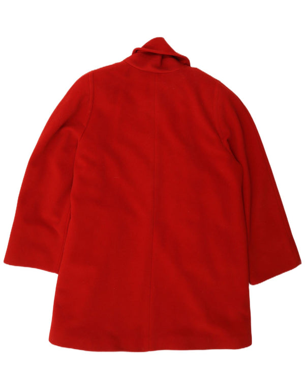 Abrigo vintage para mujer IT 47 XL Lana roja