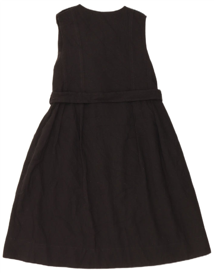 Massimo Dutti Vestido Acampanado Sin Mangas Mujer EU 38 Small Negro Lana