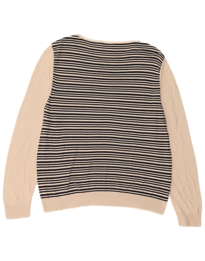 Marks & Spencer Jersey con cuello barco para mujer, talla 44, talla M, color negro
