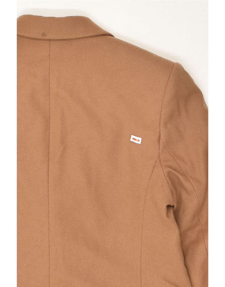 VINTAGE Womens 2 Button Blazer Jacket UK 14 Large Brown | Vintage Vintage | Thrift | Second-Hand Vintage | Used Clothing | Messina Hembry 