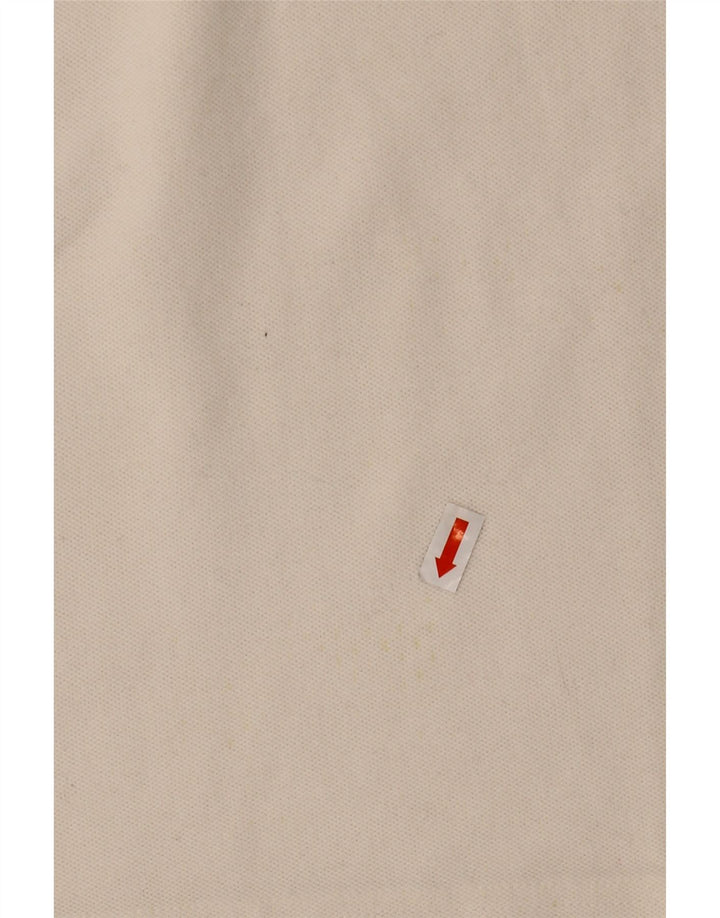 LACOSTE Polo de mujer talla 38 mediano algodón blanco