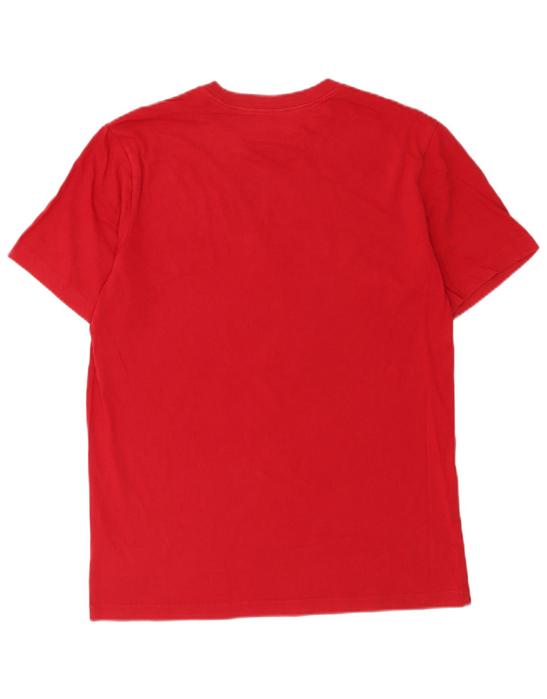 Jordan Camiseta gráfica de ajuste estándar para hombre, parte superior de algodón rojo mediano