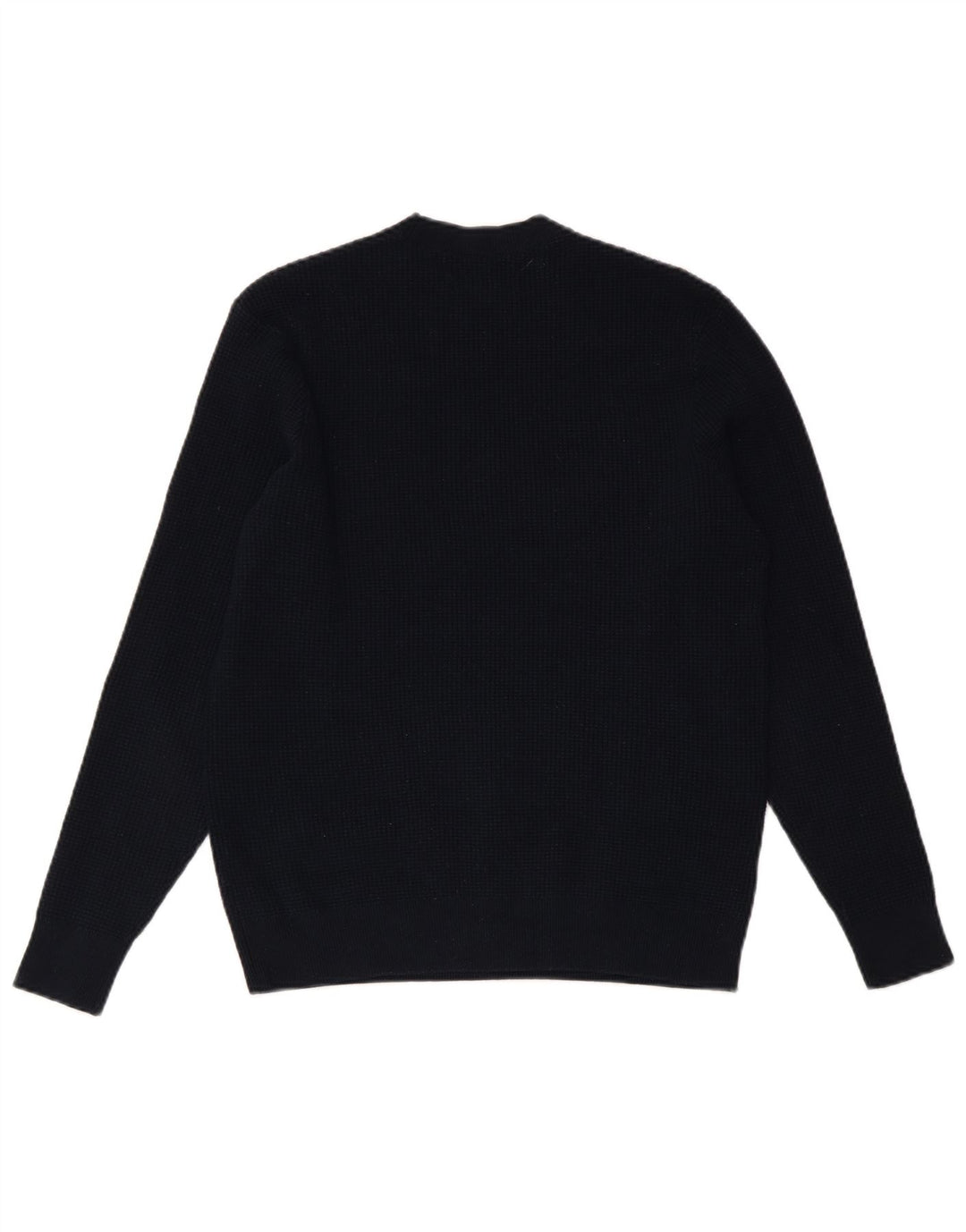 MARKS & SPENCER Suéter de cuello redondo para mujer UK 10 Small Azul marino