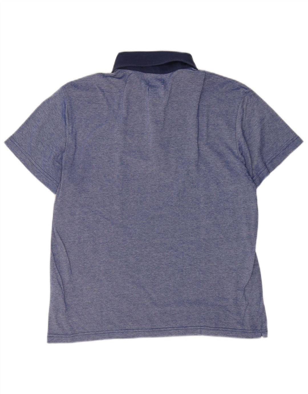 Henry Cottons Polo Slim Fit para hombre de algodón azul medio