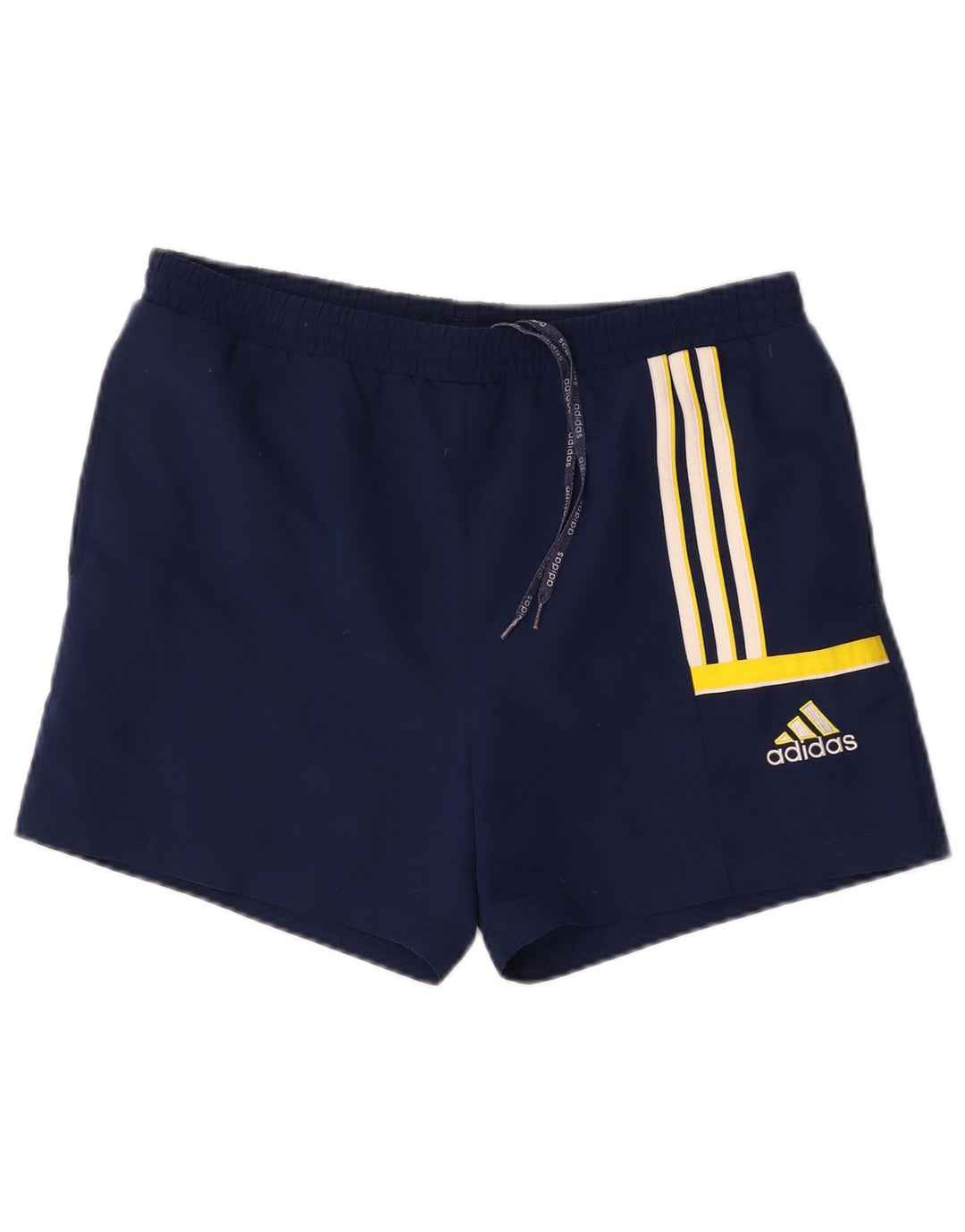 Pantalón Corto Deportivo Adidas Hombre Medio Azul Marino Poliéster