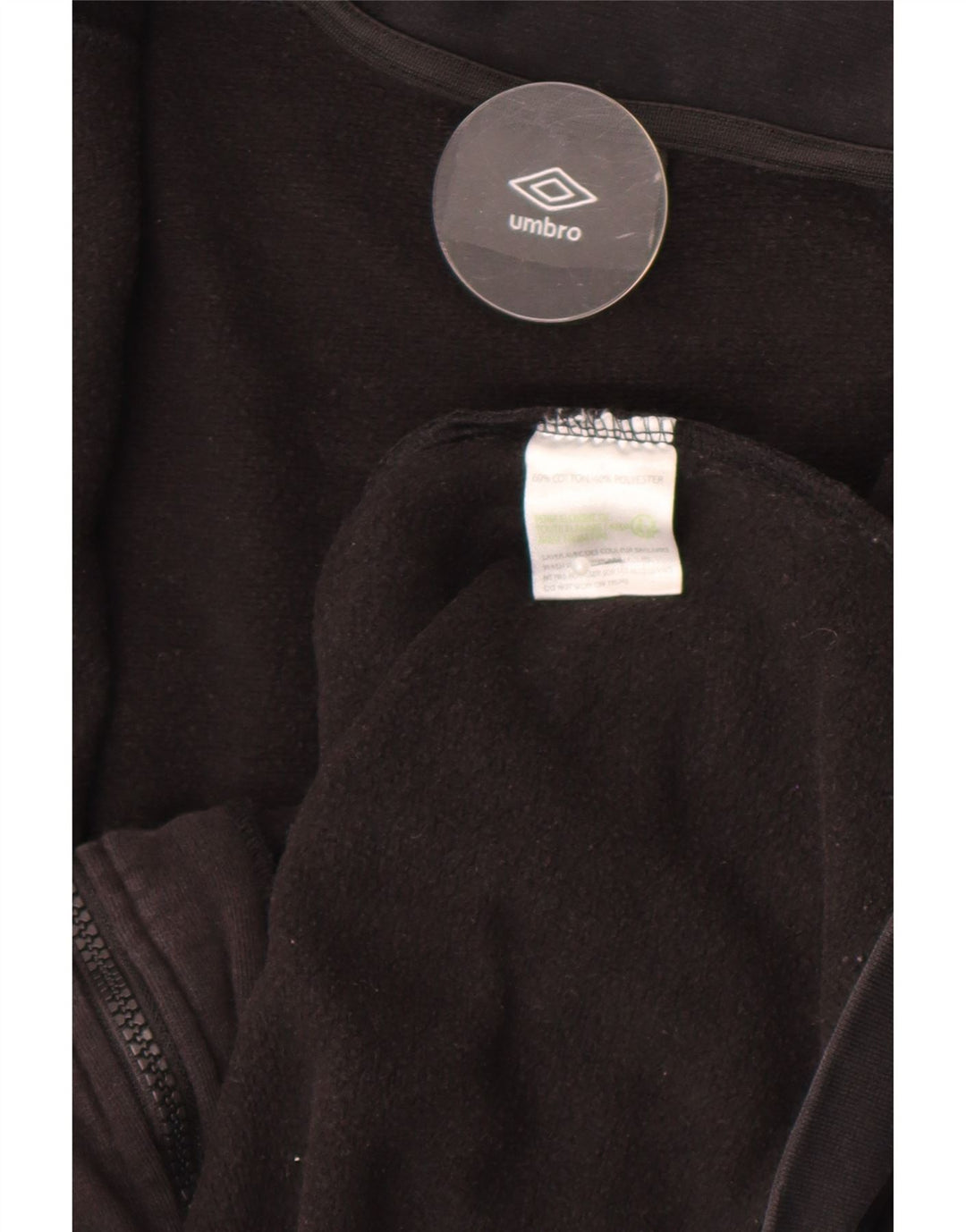 Umbro Chaqueta de chándal para mujer UK 44 Mediana Algodón negro
