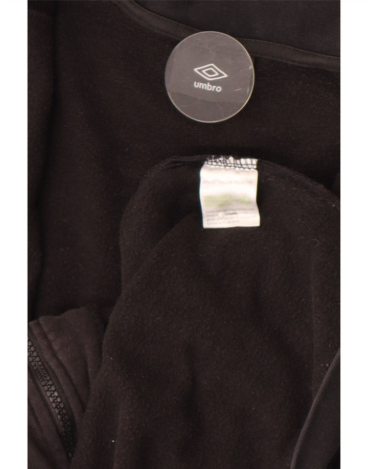 Umbro Chaqueta de chándal para mujer UK 44 Mediana Algodón negro