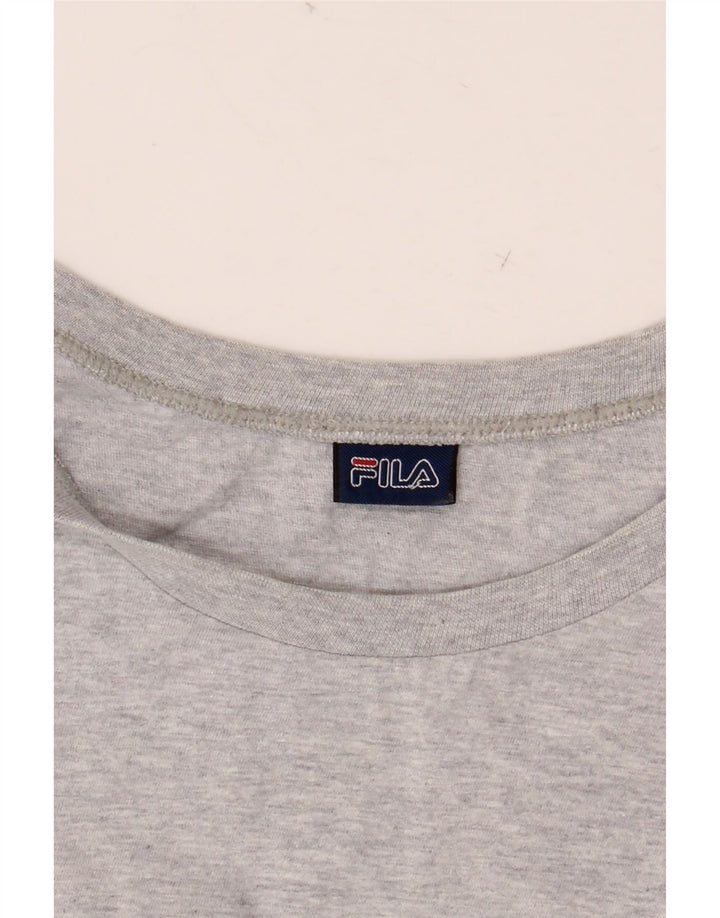 FILA Camiseta Mujer Top UK 40 XL Gris