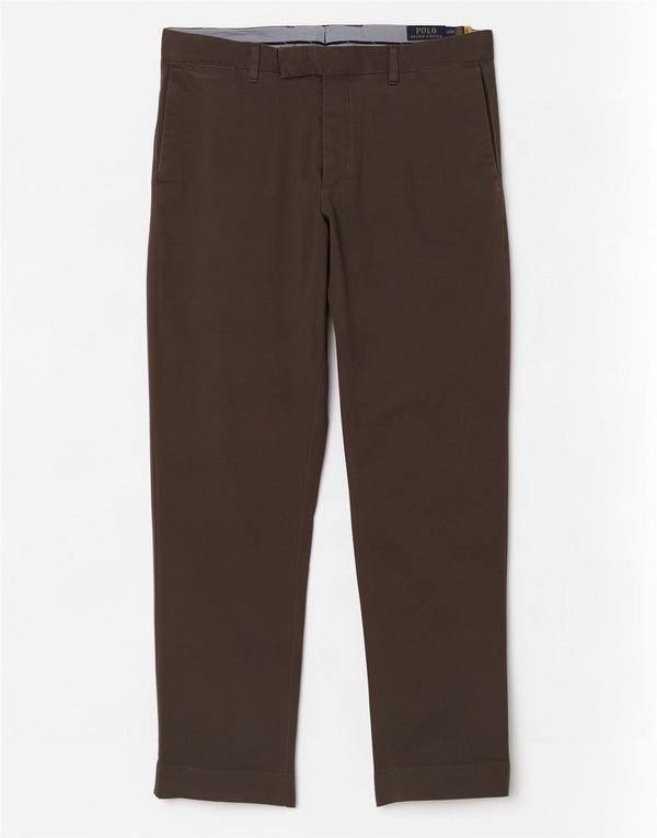 Polo Ralph Lauren Pantalones de traje ajustados para hombre W34 L30 Algodón gris